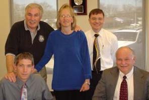 Ron Davis, Connie Busby, Terry Olah, bottom: Tim and Jim Greco