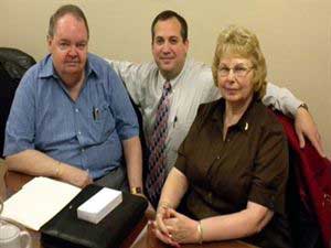 Jeff Cohen, Jim and Carrie Osborne