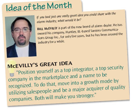 McEvilly's great idea