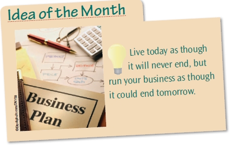 Live today as though it will never end